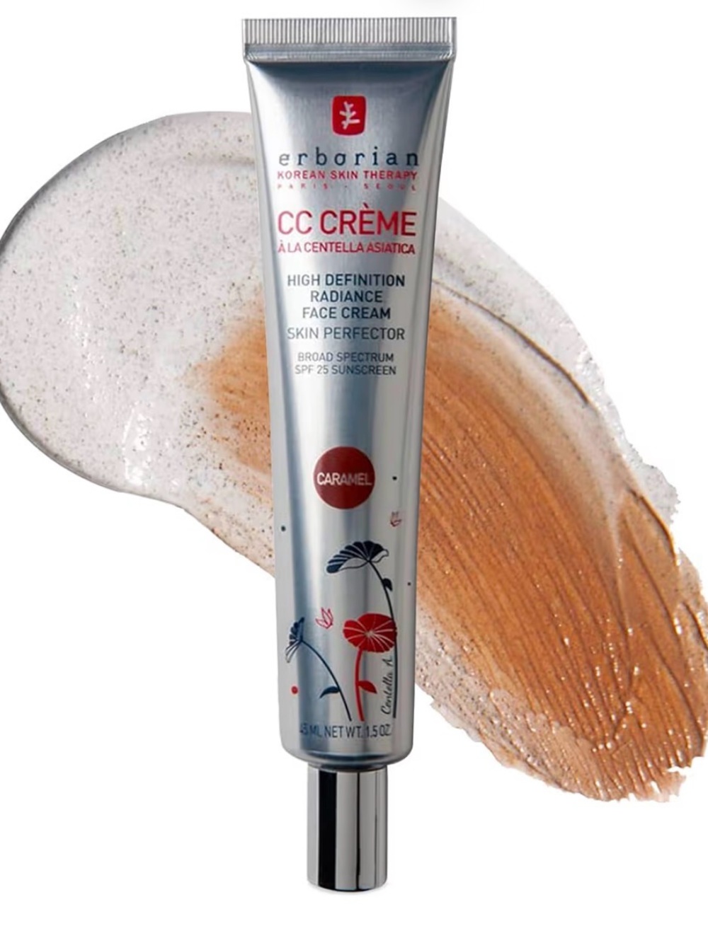 Erborian CC Crème - Caramel - Korean skin perfection color correcting cream